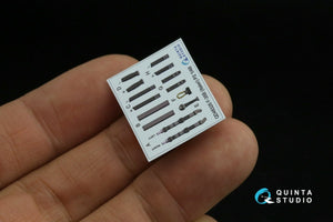 Quinta Studio QD48326 F-35B 3D-Printed &amp;amp; colored Interior on decal paper (Italeri) 1/48 – imagen 5