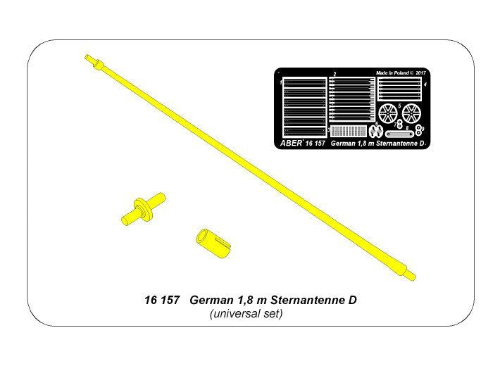 Aber 16157 German 1.8 m Sternantenne D (1/16) – immagine 8