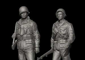 Panzer Art FI35-095 US Soldiers in M43 uniform set 1/35 – obrázek 2