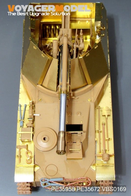 Voyager Model PE35958 WWII German self-propelled howitzer Wespe basic For TAMIYA 35200/35358 1/35 – image 12