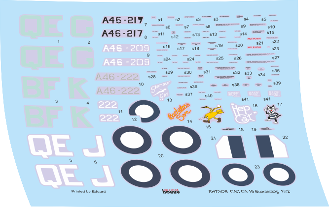 Special Hobby 72426 CAC CA-19 Boomerang &amp;#39;Jungle Scouts&amp;#39; 1/72 – image 5