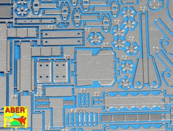 Aber 16050 Tiger I, Ausf.E – Middle version (Basic set) 1/16 – Bild 5