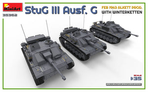 Mini Art 35362 StuG III Ausf. G FEB 1943 ALKETT PROD. WITH WINTERKETTEN 1/35 – image 4