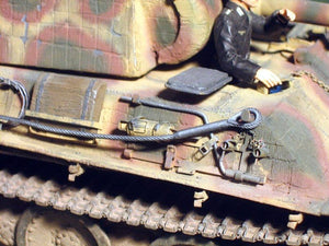 Eureka XXL ER-2501 Towing cable for Pz.Kpfw.V Panther Ausf.G Tank 1/25 – obrázek 7