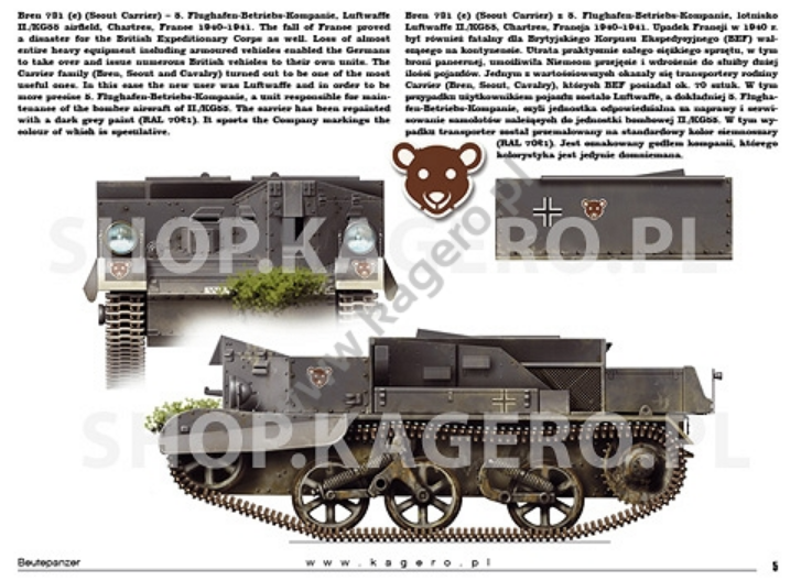 Kagero 15041 Beutepanzer (decals) PL/EN – immagine 4