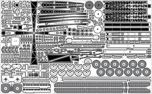 Pontos 32003F1 IJN Yamato 1945 Advanced Add-on 1/350 – image 10