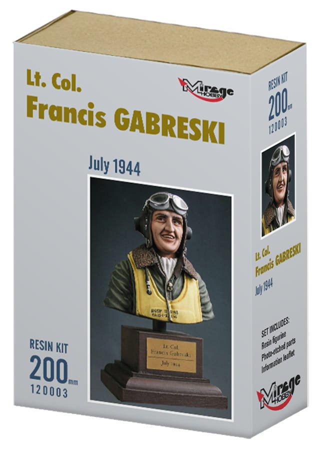 Mirage 120003 Lt. Col. Francis GABRESKI (July 1944) 200mm – obrázek 2