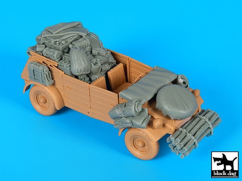 Black Dog T35219 Kübelwagen Africa Corps accessories set 1/35 – image 4