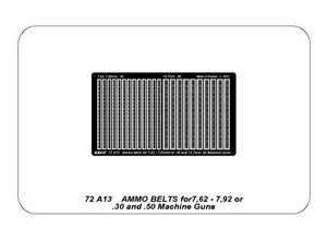 Aber 72A13 Ammo belts 7.62-7.92 or .30 and .50 inch / Ammo belts 7.62-7.92 or .30 and .50 1/72 – image 5