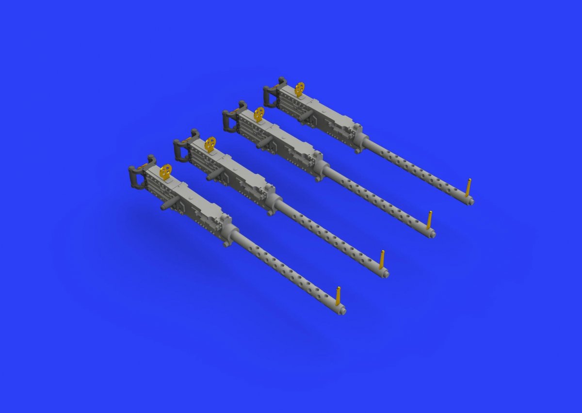 Eduard 648458 M2 Brownings w/ handles for aircraft 1/48 – image 2