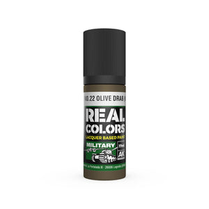 AK Interactive RC883 No.9/No.22 Olive Drab (WWII) 17 ml – imagen 2