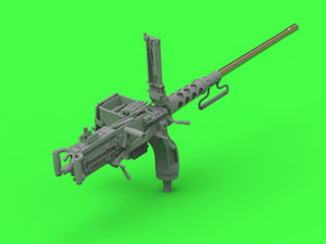 Master GM-35-070 Browning M2HB .50 cal (12.7mm) - with mount for M10 tank destroyer (cradle D70627 with small ammo box D68375) 1/35 – image 6