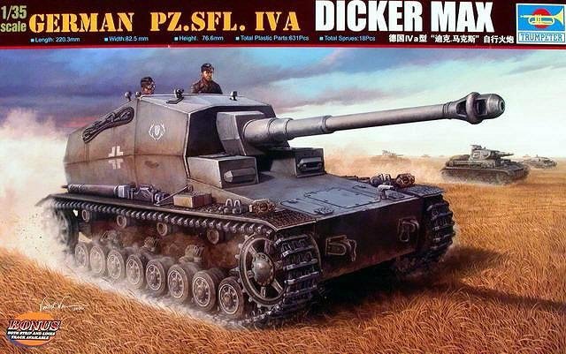 Trumpeter 00348 German Pz.Sfl. IVa Dicker Max 1/35
