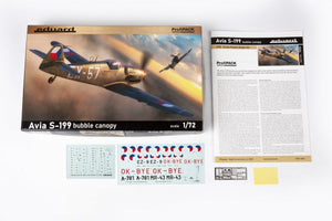 Eduard 70151 Avia S-199 bubble canopy 1/72 – obrázek 3