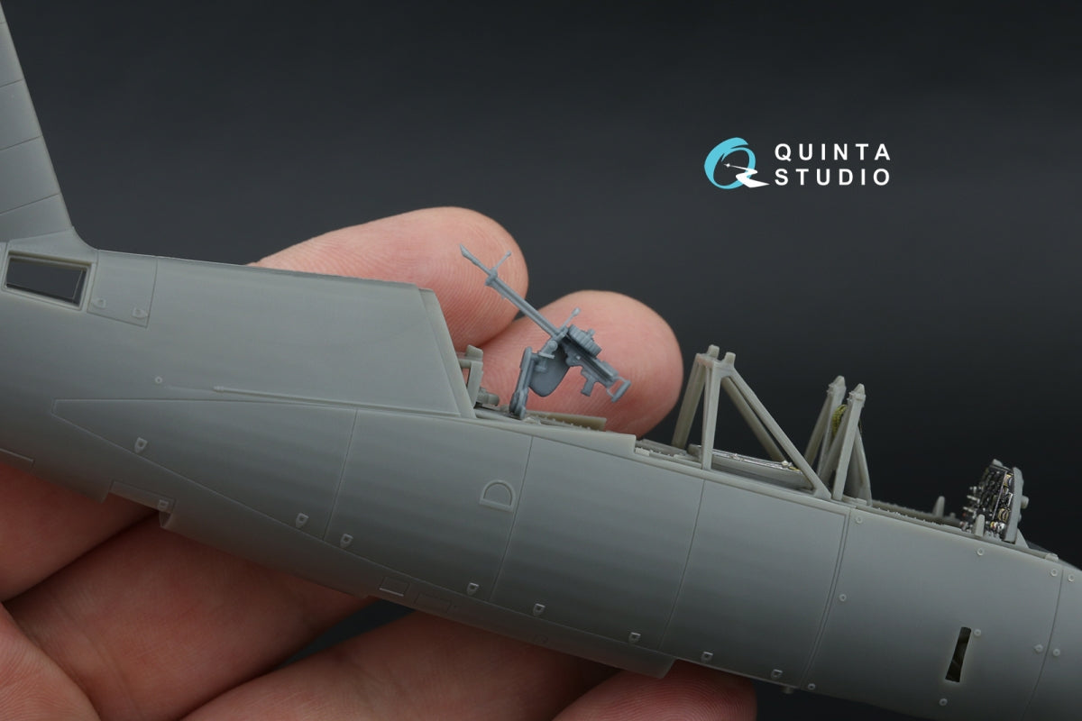 Quinta Studio QD+48582 Westland Lysander Mk.I 3D-Printed &amp;amp; colored Interior on decal paper (Airfix) (with 3D-printed resin parts) 1/48 – immagine 8