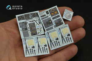 Quinta Studio QD48429 Westland Sea King HAS.1 3D-Printed &amp;amp; colored Interior on decal paper (Airfix) 1/48 – image 3