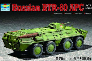 Trumpeter 07267 Russian BTR-80 Armored Personnel Carrier (1/72)