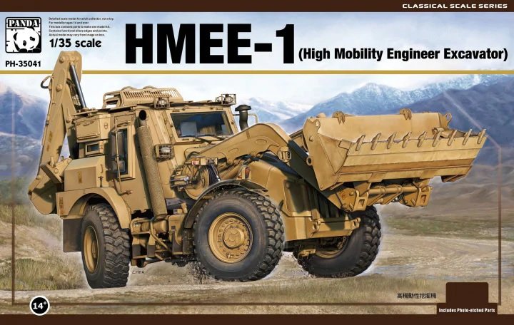 Panda Hobby 35041 HMEE-1 High Mobility Engineer Excavator 1/35