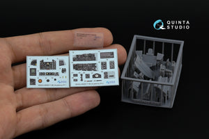 Quinta Studio QDS+48485 F-4B Phantom II 3D-Printed &amp;amp; colored Interior on decal paper (Academy) (Small version) (with 3D-printed resin parts) 1/48 – obrázek 2