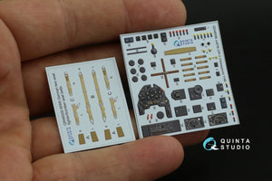 Quinta Studio QD48098 Ju 87B-2/R-2 3D-Printed &amp;amp; colored Interior on decal paper (Hasegawa) 1/48 – immagine 10