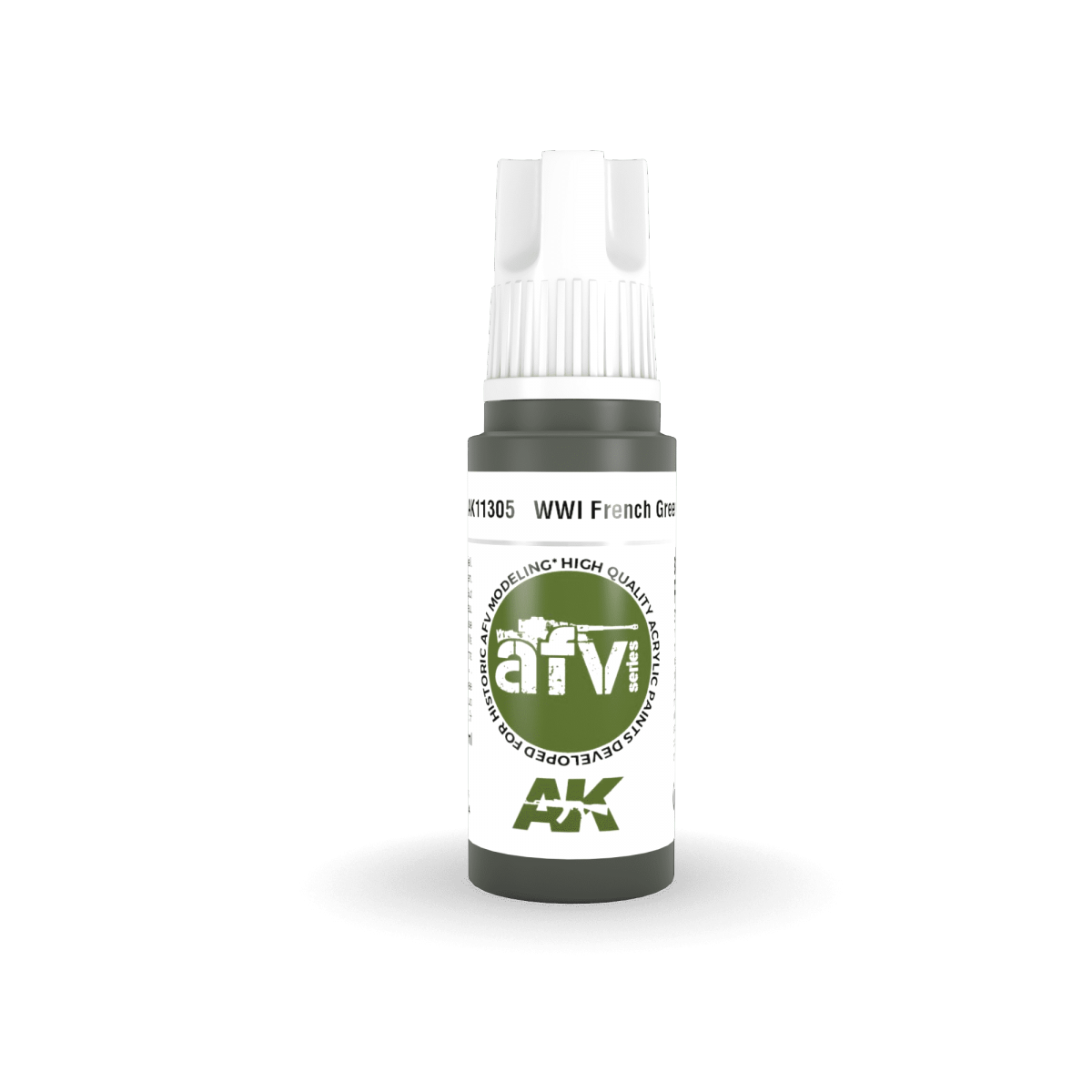 AK Interactive AK11305 WWI French Green 1 17ml – obrázek 2