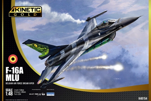 Kinetic K48154 F-16A MLU Dream Viper 1/48 – Bild 2