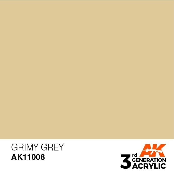 AK Interactive AK11008 Gris crasseux 17 ml