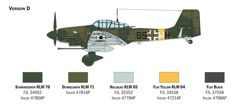 Italeri 2830 Ju 87 G-1 Stuka Kanonenvogel 1/48 – image 7