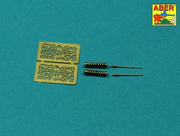 Aber A72001 Jeu de 2 canons de 7,9 mm pour fusils IMG 08/15 au 1/72 