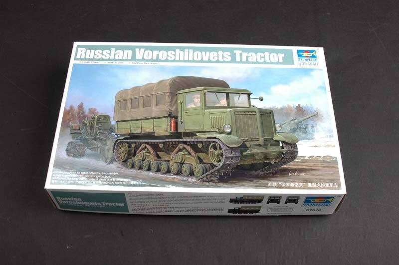 Trumpeter 01573 Voroshilovets Tractor 1/35 – image 2