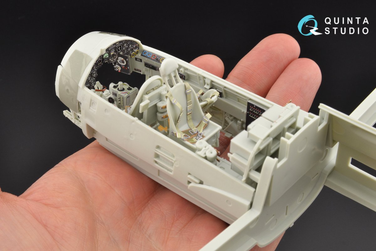 Quinta Studio QD32084 Ju 88A-1 3D-Printed &amp;amp; colored Interior on decal paper (Revell) 1/32 – obrázek 7