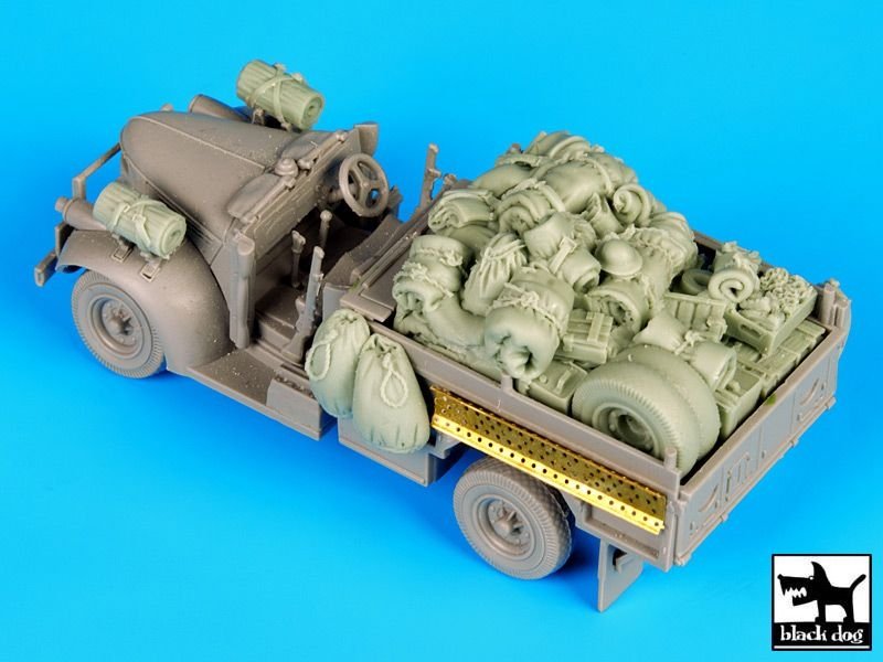 Black Dog T72039 British Chevrolet 30 cwt accessories set for Dragon 1/72 – imagen 2