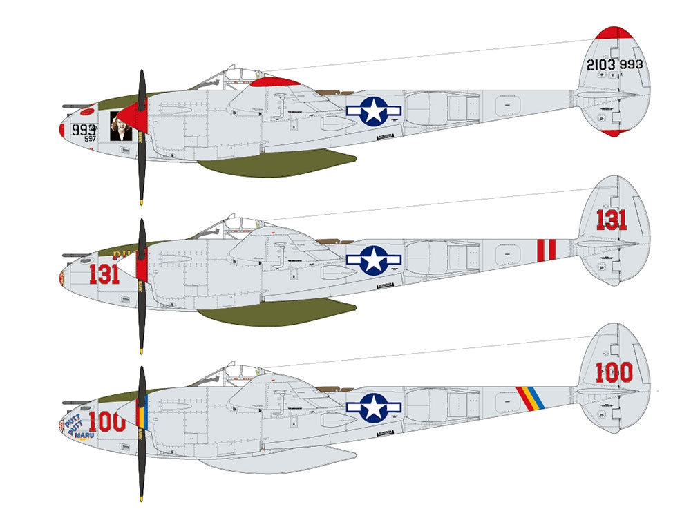Tamiya 61123 Lockheed P-38J Lightning 1/48 – image 16