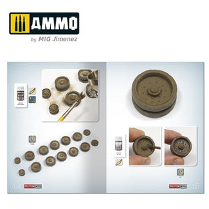 AMMO of Mig Jimenez 7903 SOLUTION BOX MINI (20) - How to paint WWII Soviet Winter Vehicles – obrázek 9