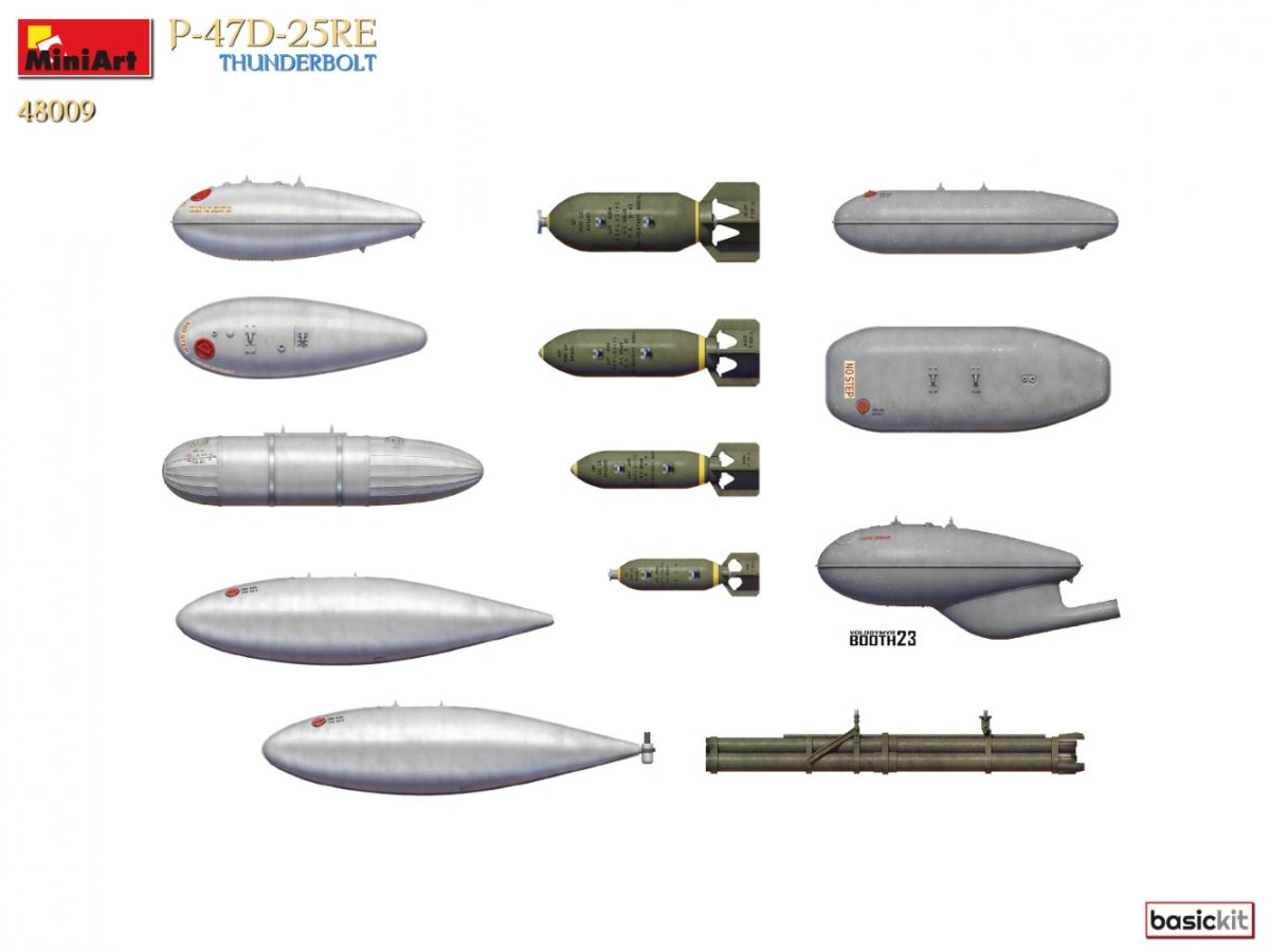 MiniArt 48009 P-47D-25RE THUNDERBOLT. BASIC KIT 1/48 – Bild 6
