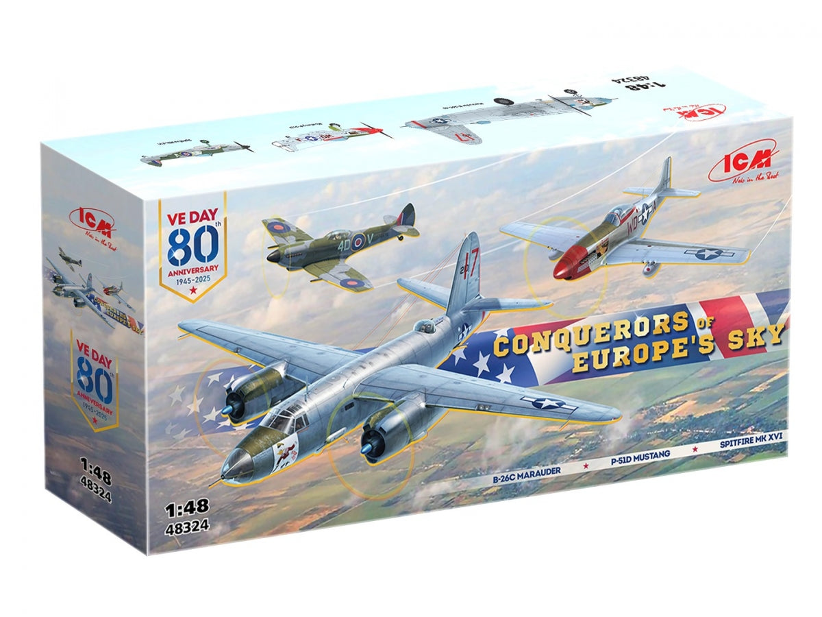 ICM 48324 Conquerors of Europe&amp;#39;s Sky 1/48 – obrázek 2