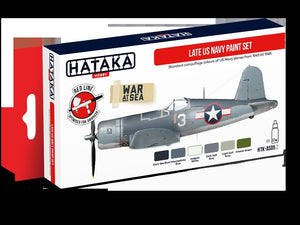Hataka HTK-AS05.2 Late US Navy paint set 6x17ml – image 2