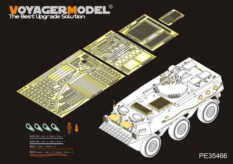 Voyager Model PE35466 WWII US GMC 2.5ton 6X6 Cargo Truck for TAMIYA 35218 1/35