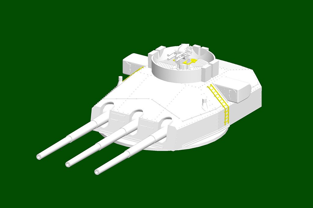 Trumpeter 05370 DKM O Class Battlecruiser Barbarossa 1/350 – obrázek 9