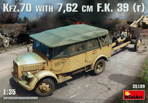MiniArt 35189 Kfz.70 &amp;amp; 7.62 cm FK 39 (r) 1/35