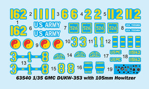 I Love Kit 63540 GMC DUKW-353 with 105mm Howitzer 1/35 – image 3