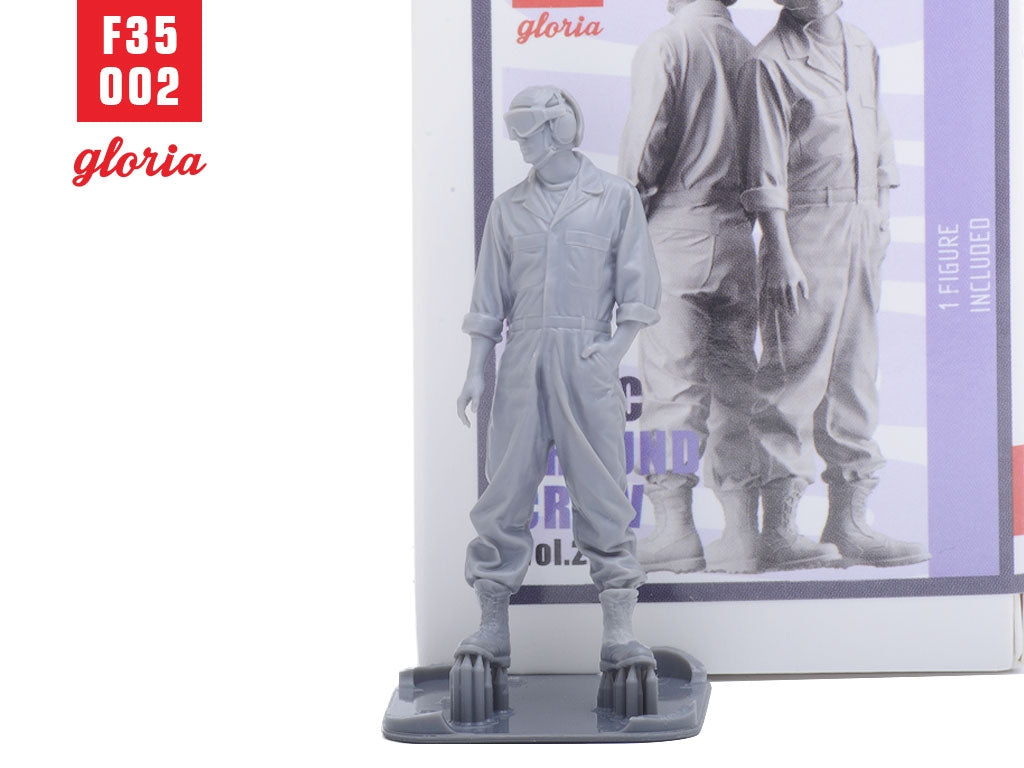 Gloria F35002 USMC Ground Crew Type 2 3D Printed Figures 1/35 – Bild 5