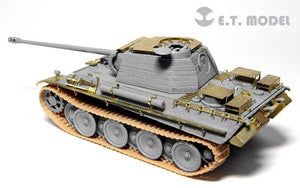 ET Model E72-010 WWII German Panther G Anti Aircraft Armor For DRAGON Kit 1/72 – image 8