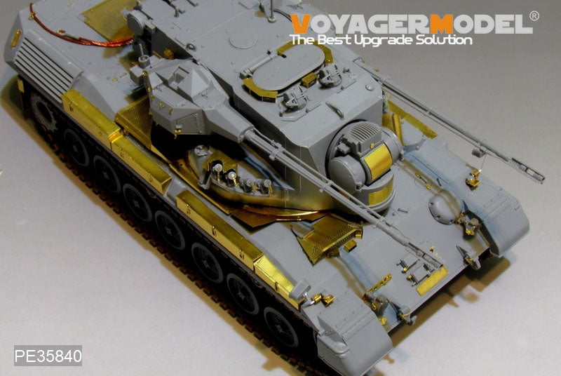 Maquette Voyager PE35840 Gepard A1 SPAAG allemand moderne de base pour TAKOM 2044 au 1/35 – image 6