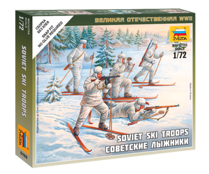 Zvezda 6199 Soviet Ski Troops 1939-1945 (Art of Tactic) 1/72
