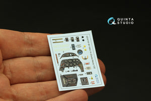 Quinta Studio QD32191 Bf 109G-14 3D-Printed colored Interior on decal paper (Zoukei Mura SWS) 1/32 – image 4