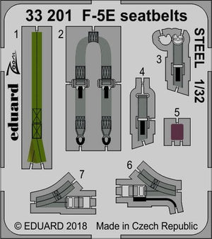 Eduard BIG3393 F-5E 1/32 KITTY HAWK – Bild 3