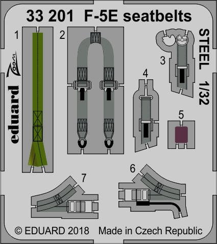 Eduard BIG3393 F-5E 1/32 KITTY HAWK – Bild 3