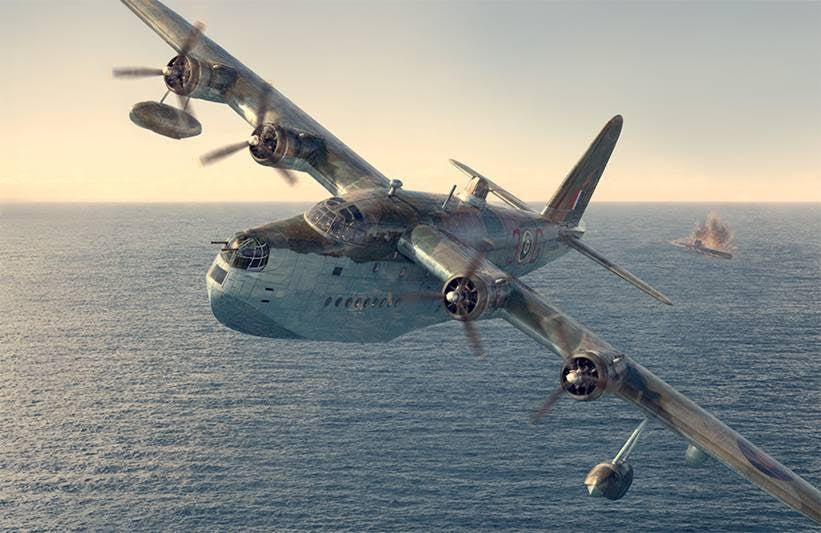 Roden 353 Short S.25 Sunderland Mark III/V 1/144