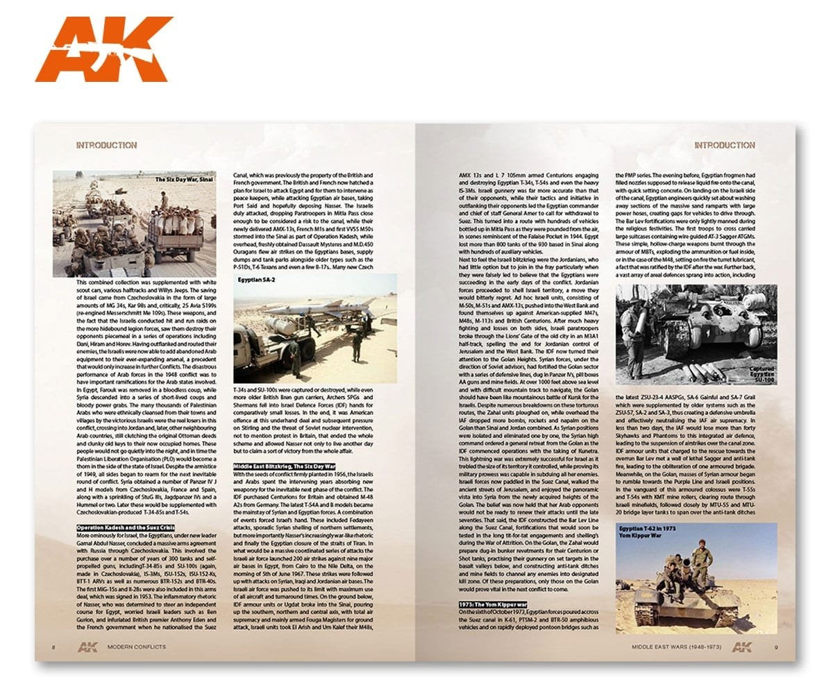 AK Interactive AK284 MIDDLE EAST WARS 1948-1973 VOL.1 PROFILE GUIDE (English) – image 3